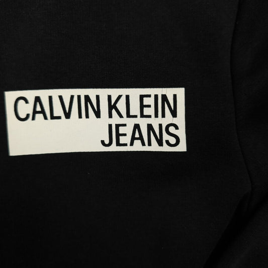 Calvin Klein Jeans Men's Zip Hoodie M Black – product photo 2 | RewearableUK