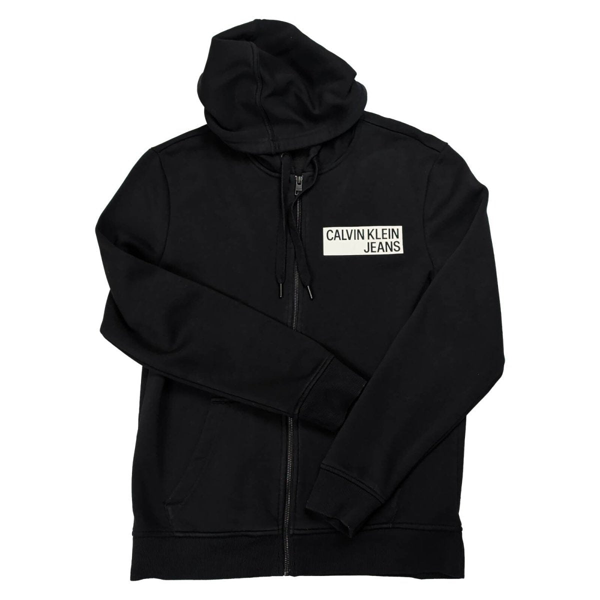 Calvin Klein Jeans Men's Zip Hoodie M Black – product photo 1 | RewearableUK