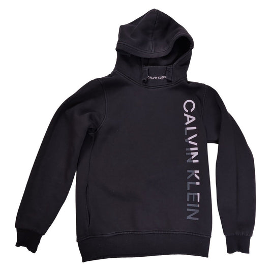 Calvin Klein Men's Hoodie Medium Black Logo Print – product photo 1 | RewearableUK