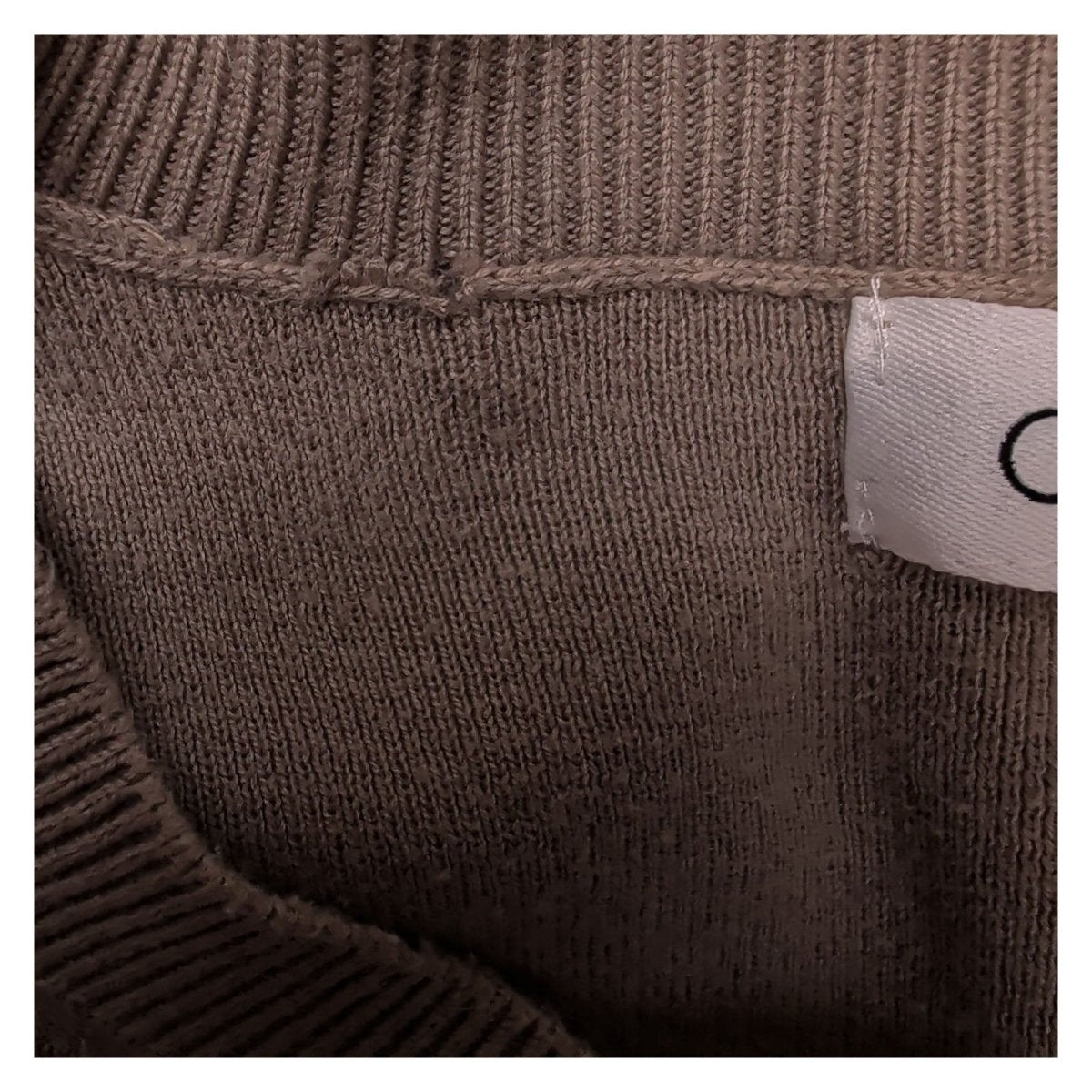 Calvin Klein Mens Jumper L Brown Cotton Polyester Panel Design – product photo 3 | RewearableUK