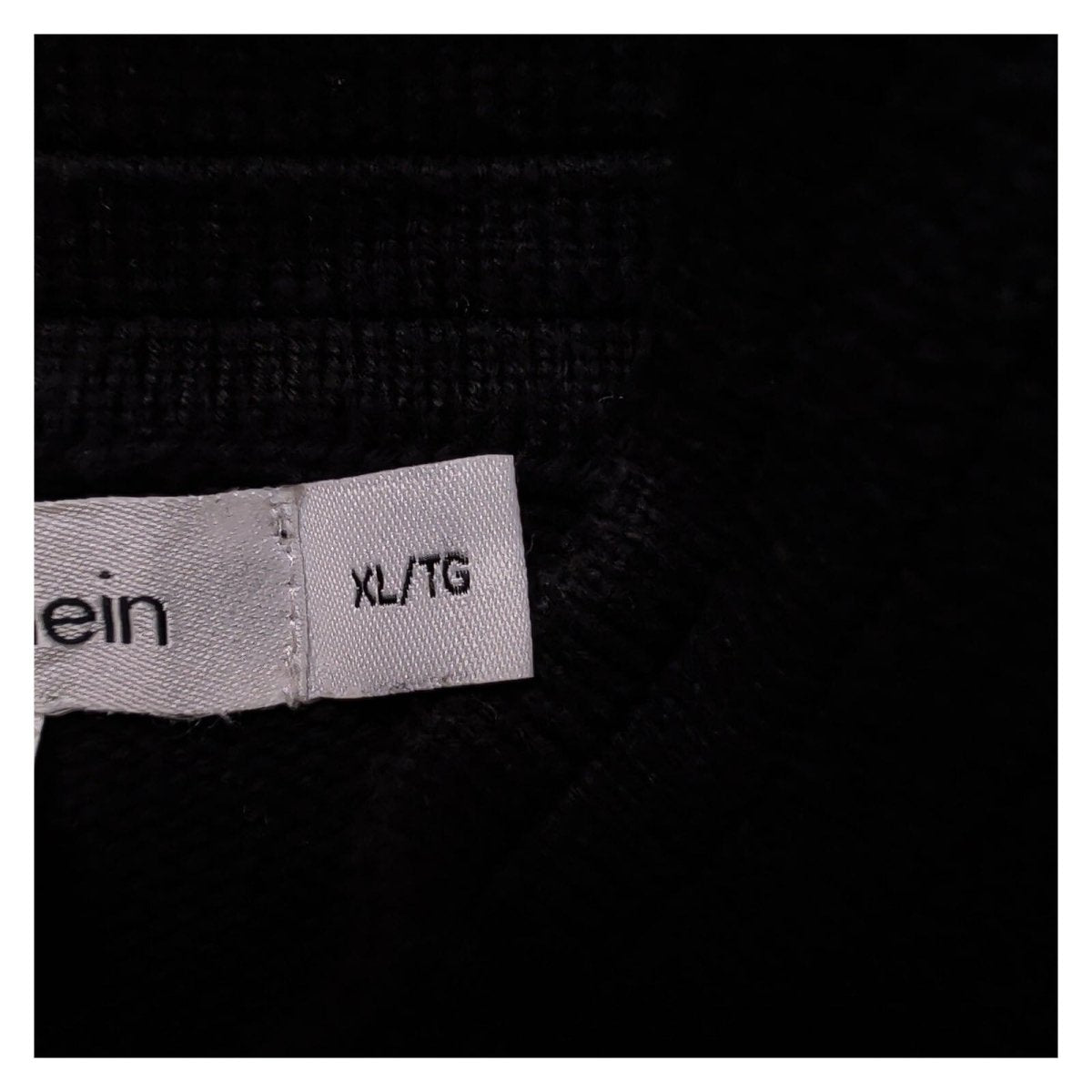Calvin Klein Men's Jumper XL Black Full Zip Knitwear – product photo 5 | RewearableUK