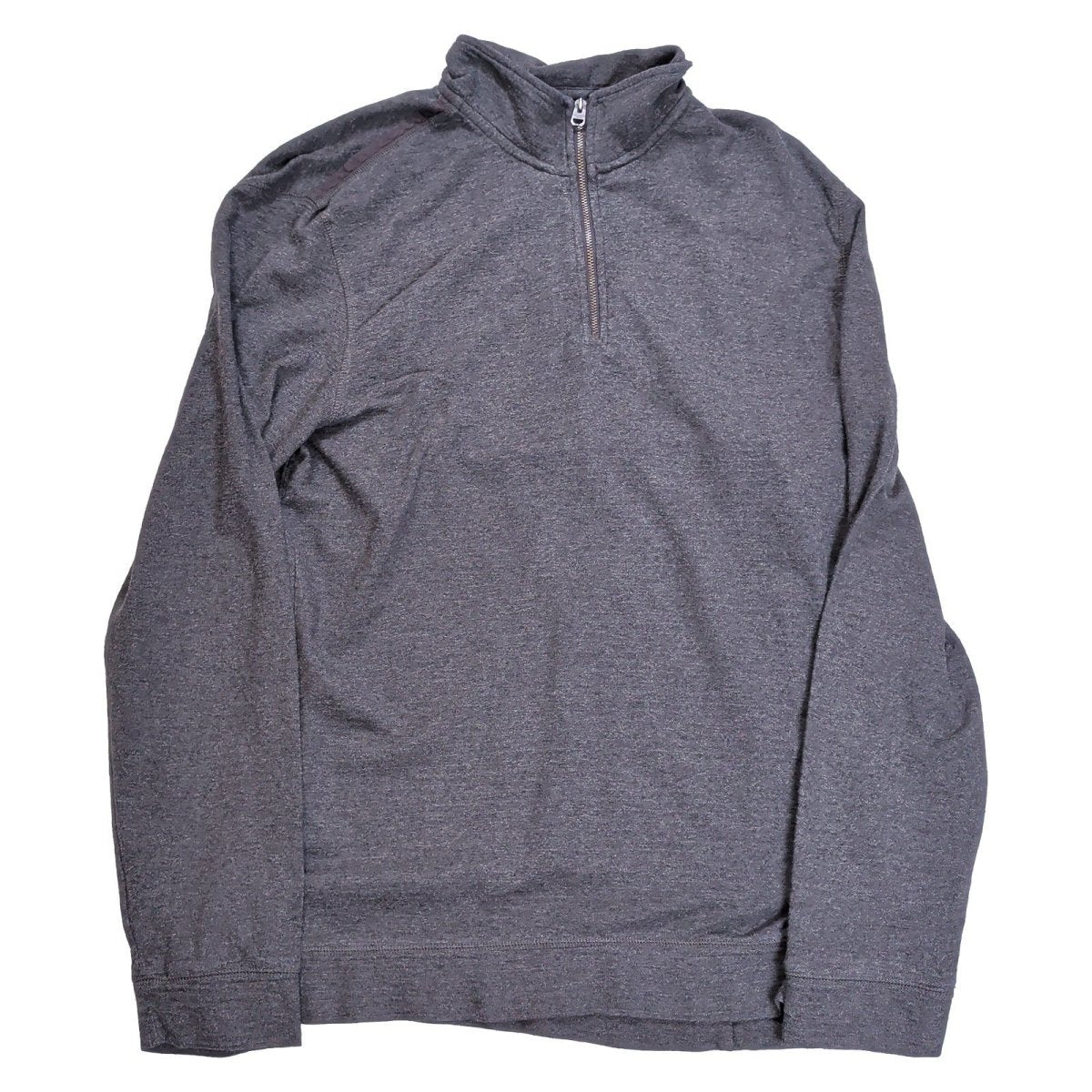 Calvin Klein Men's Sweatshirt Regular M Grey Half Zip 100% Cotton – product photo 2 | RewearableUK