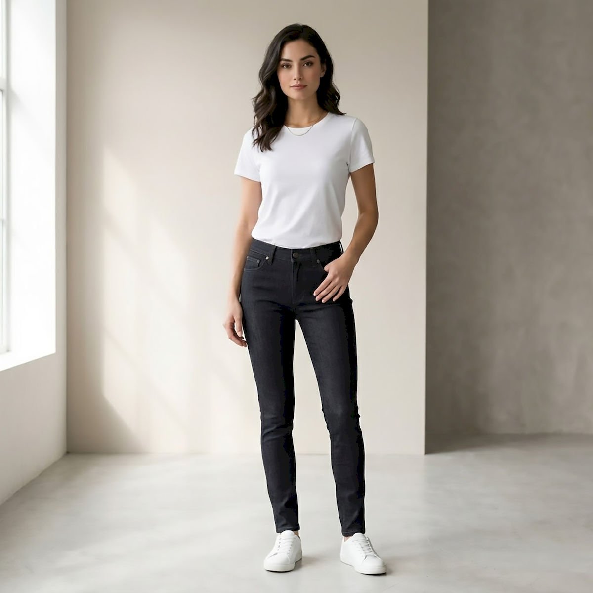 Calvin Klein Women's Slim Fit Jeans Dark Blue W29 L32 by Calvin Klein – JEANS | RewearableUK