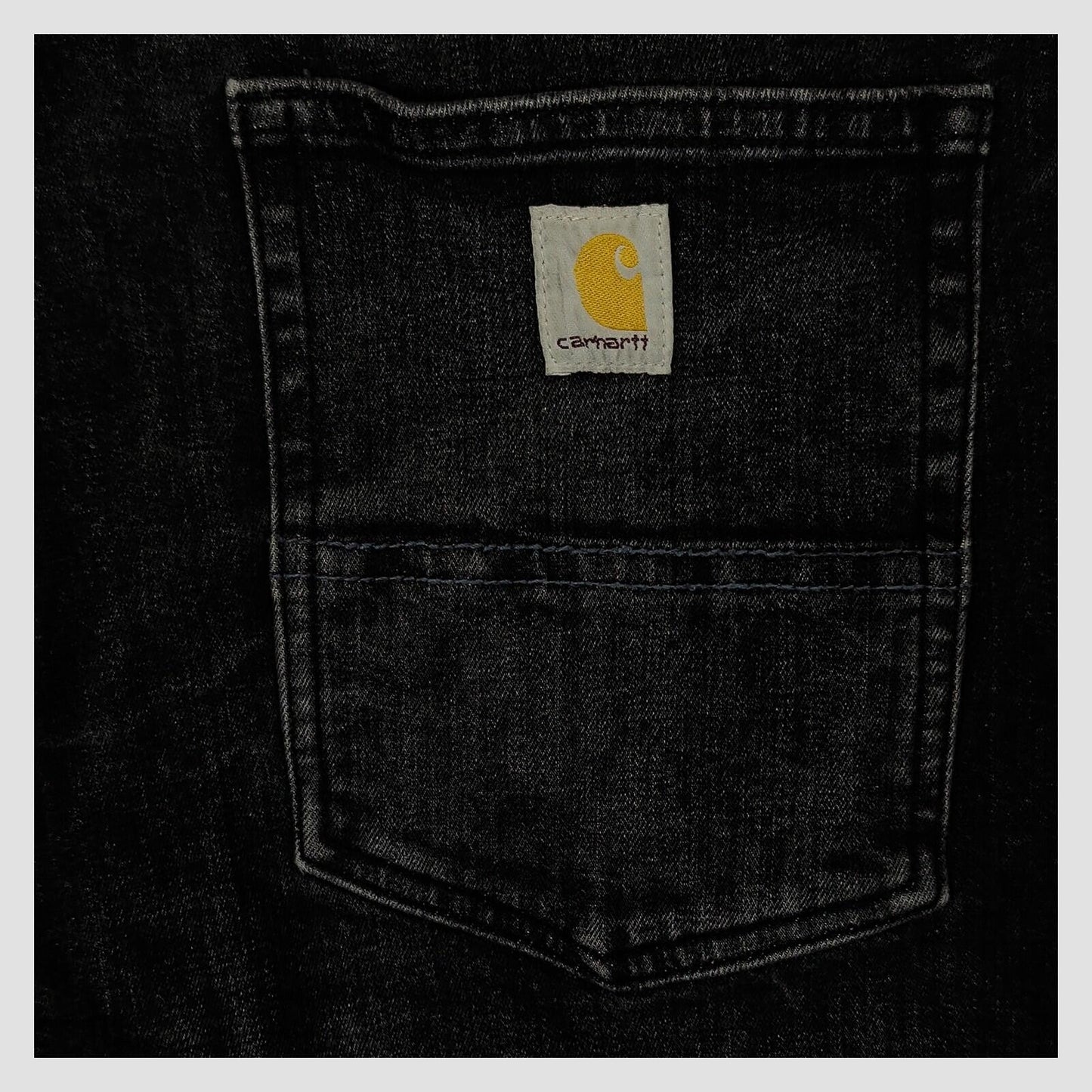 carhartt bd2804 - m rugged flex relaxed fit black denim jeans mens size 36x32 by Carhartt – JEANS | RewearableUK