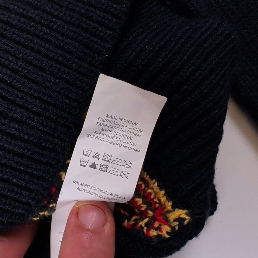 Cedar Wood State Women's Christmas Tree Jumper S Navy – product photo 6 | RewearableUK