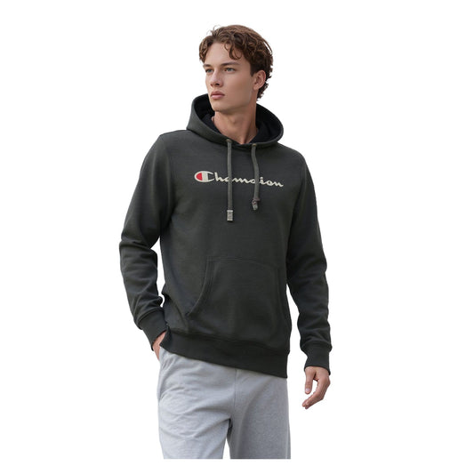Champion Champion Men’s Grey Hoodie Size M Regular Fit Cotton - Poly Hooded Sweatshirt Sweater & Hoodie RewearableUK