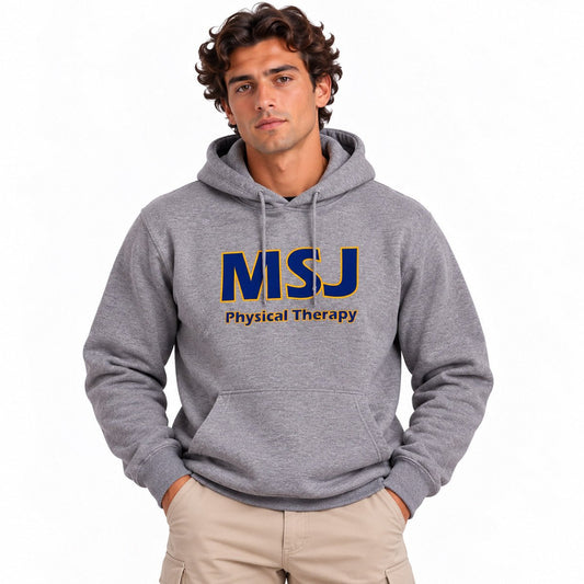 Champion Unisex Grey MSJ Physical Therapy Hoodie M – Hoodie product photo 1 | RewearableUK