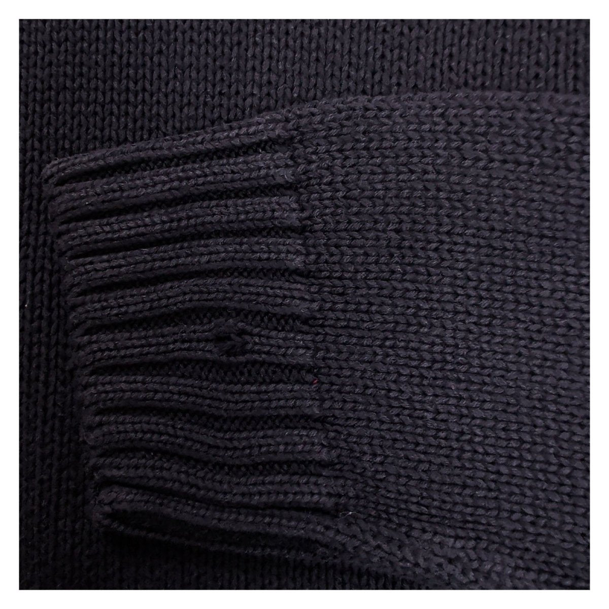 Chaps Mens Jumper L Navy Ribbed Half Zip Cotton – product photo 4 | RewearableUK
