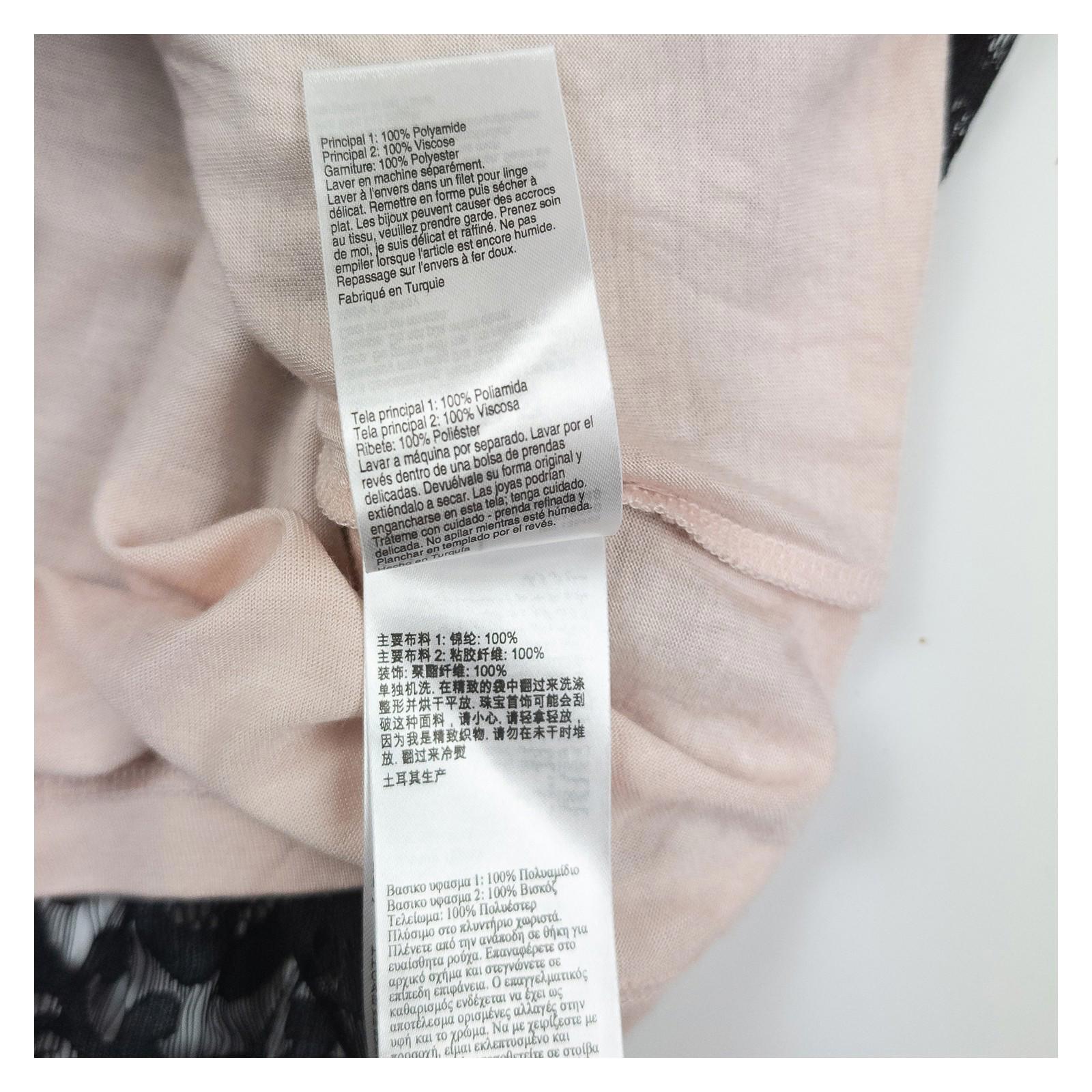 Coast Top UK 10 Black Nude Lace Cold Shoulder Bell Sleeve Blouse by Coast – | RewearableUK