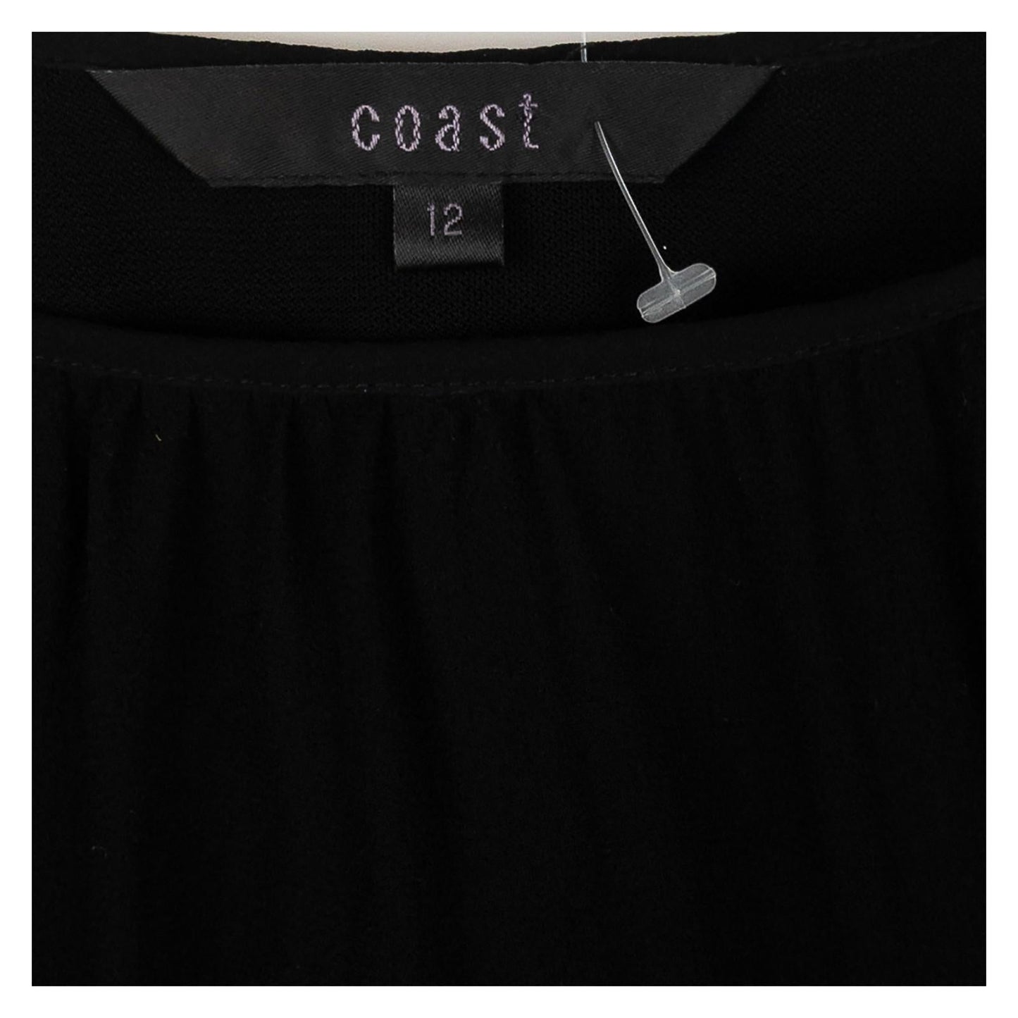 Coast Women’s Black Silk Ruffle Sleeveless Blouse Size 12 by Coast – | RewearableUK
