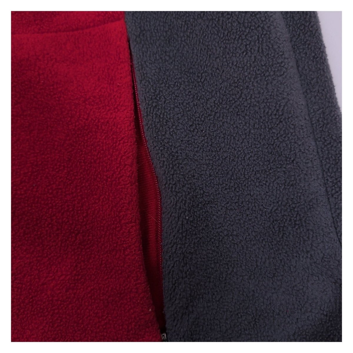 Columbia Women's Fleece Jacket Large Red Grey Full Zip Polyester – product photo 5 | RewearableUK