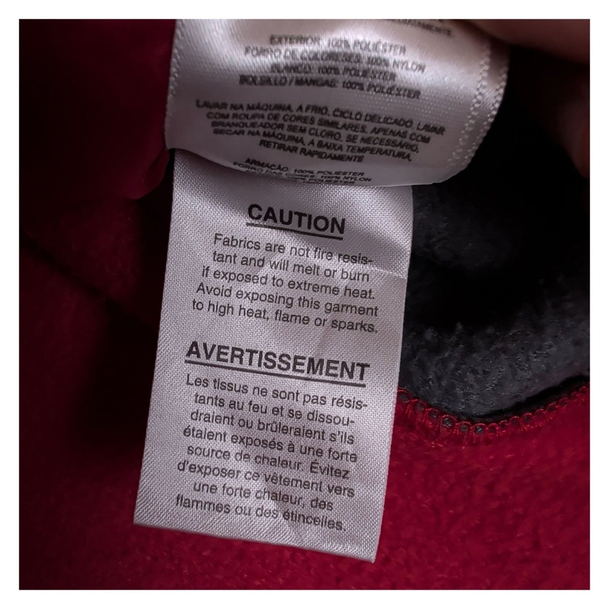 Columbia Women's Fleece Jacket Large Red Grey Full Zip Polyester – product photo 8 | RewearableUK