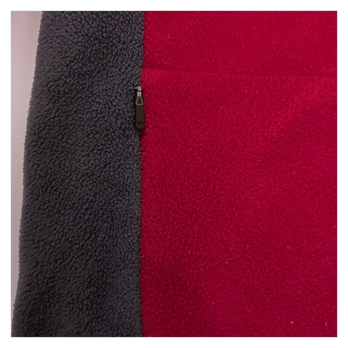 Columbia Women's Fleece Jacket Large Red Grey Full Zip Polyester – product photo 4 | RewearableUK
