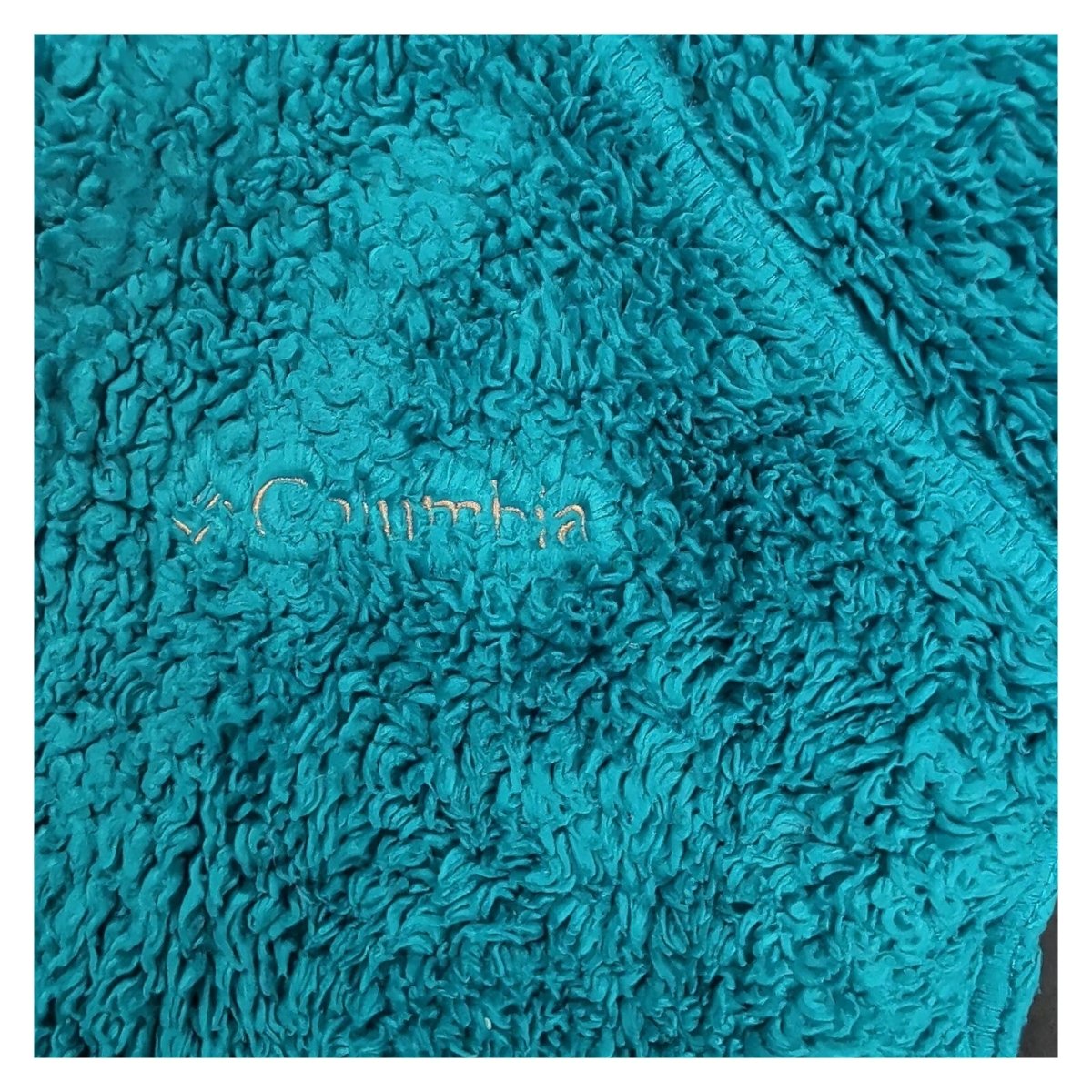 Columbia Women's Fleece Jacket Medium Blue Zippered Pockets 100% Polyester – product photo 5 | RewearableUK