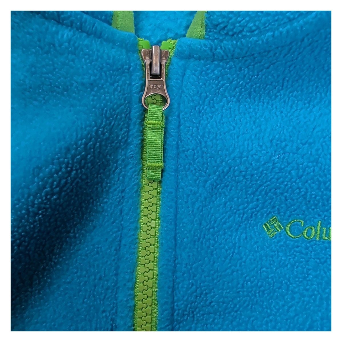 Columbia Women's Hoodie Fleece Pullover Size M Blue Half Zip – product photo 3 | RewearableUK