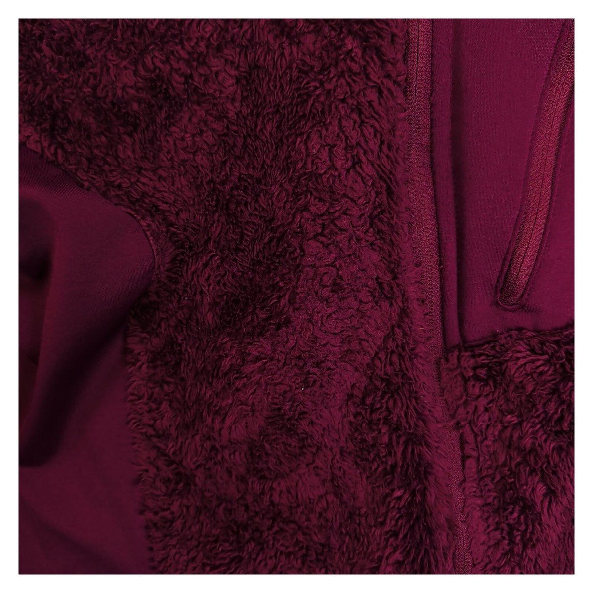 Columbia Women's Jacket Small Burgundy Full Zip Polyester Sherpa Fleece – product photo 8 | RewearableUK