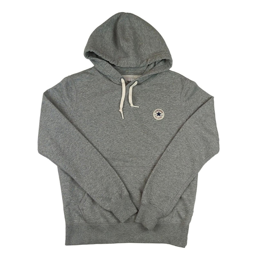 Converse Converse Men's Hoodie Grey Pullover Size XS Casual Sweatshirt Excellent Eco Sweater & Hoodie RewearableUK