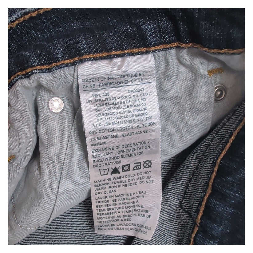 Denizen From Levi's 231 Athletic Fit Men's Jeans W34 L30 Blue Denim – product photo 7 | RewearableUK