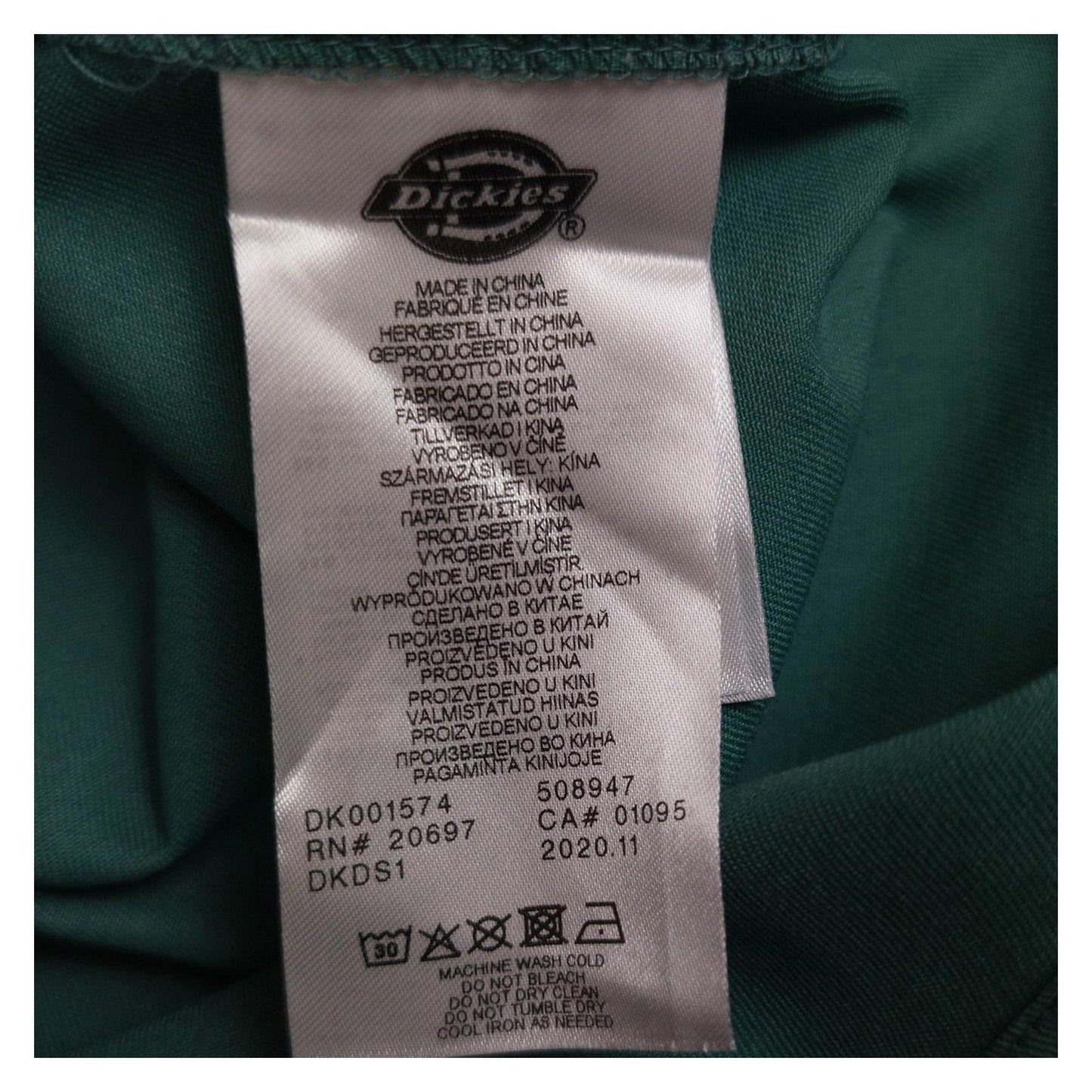 Dickies Dickies 1574 Short Sleeve Work Shirt Men Medium – Hunter Green Classic Fit shirt RewearableUK