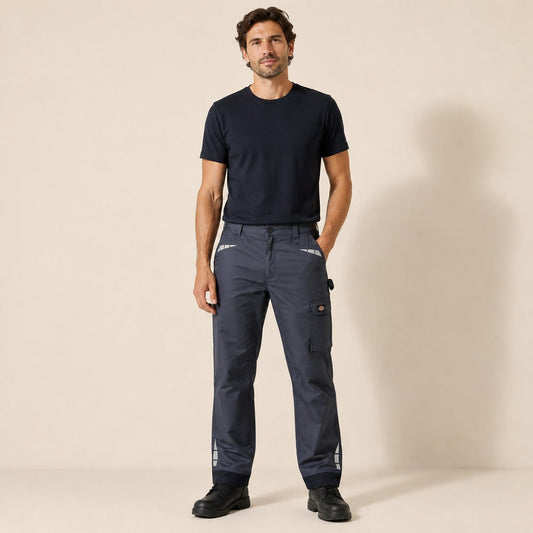 Dickies 22 Camden Work Trousers 42R Black Knee Pad DT1003 – Workwear product photo 1 | RewearableUK