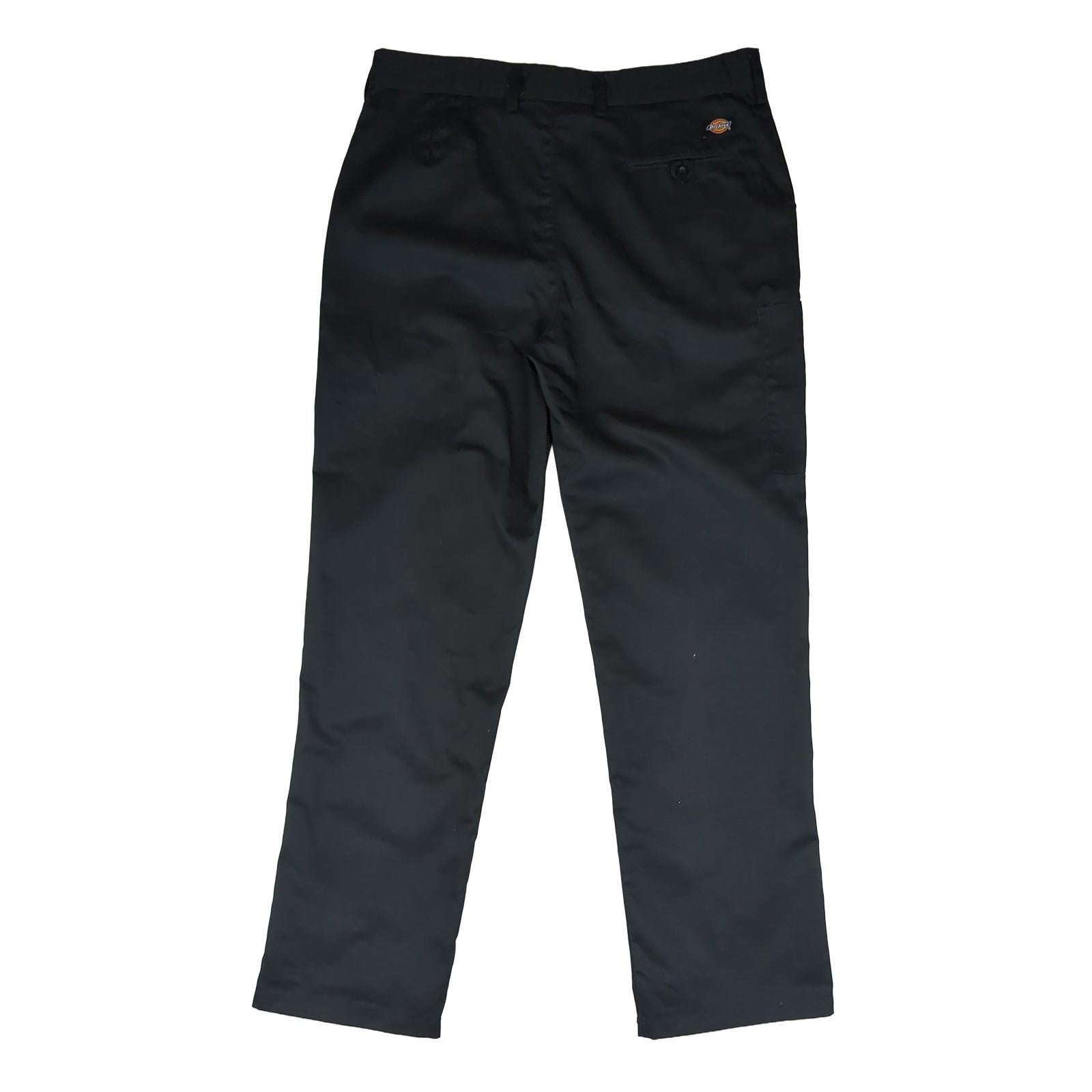 Dickies Dickies 38 T Black Trousers Polycotton Workwear Casual Pants workear RewearableUK