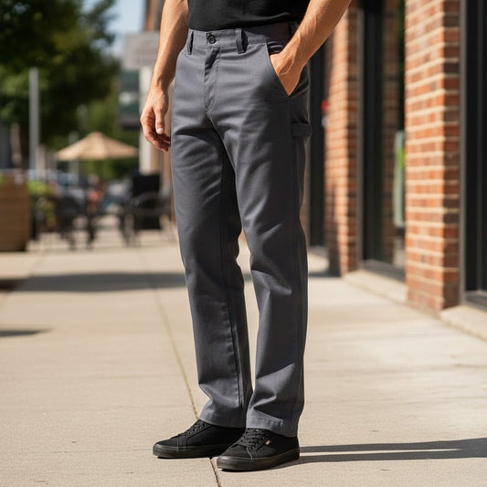 Dickies 873 Slim Straight Work Pants Charcoal Grey | Men's W30 L32 NWOT by Dickies – WORKWEAR | RewearableUK