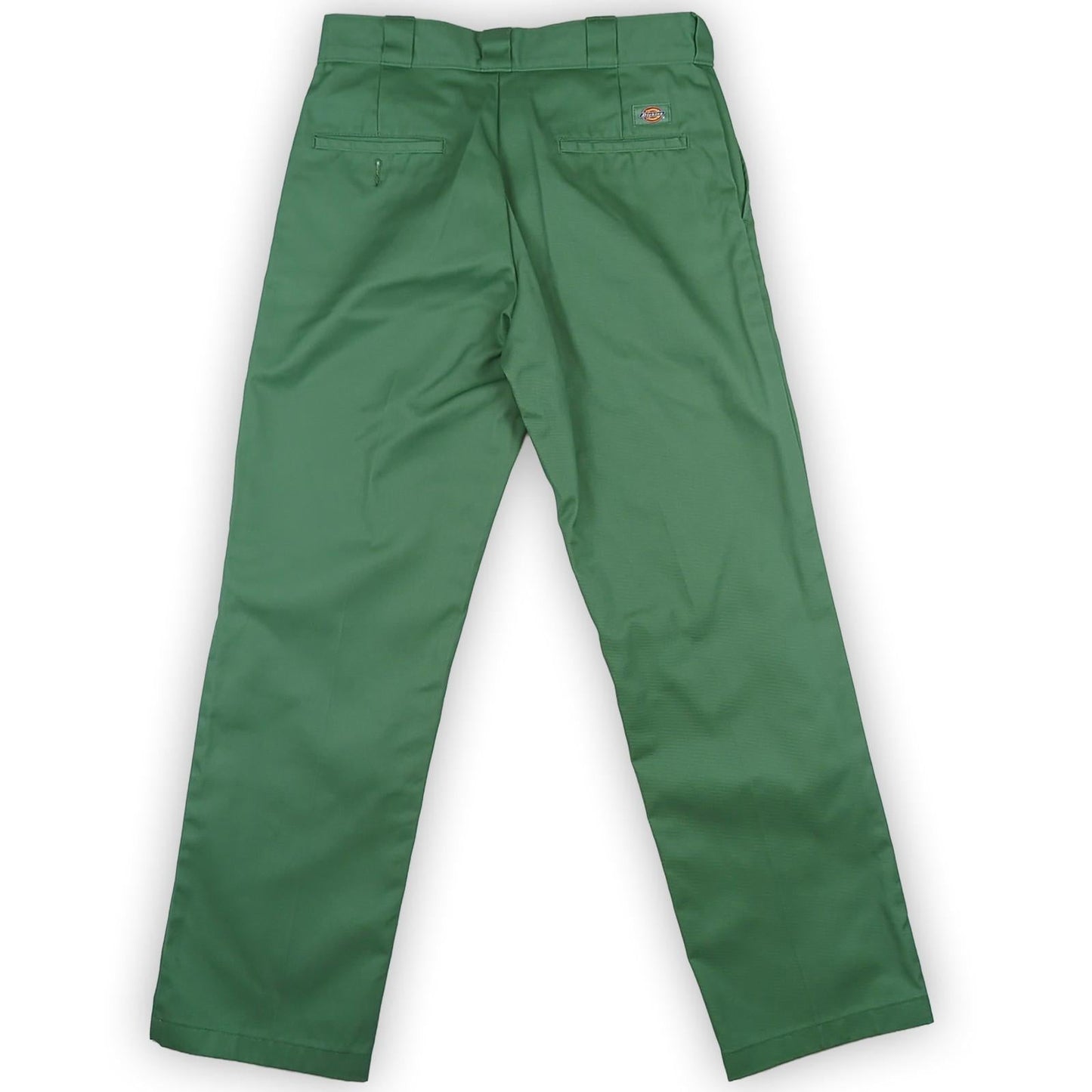 Dickies Dickies 874 Green Original Fit Work Trousers W32 L32 – Durable Polyester - Cotton Sweater & Hoodie RewearableUK