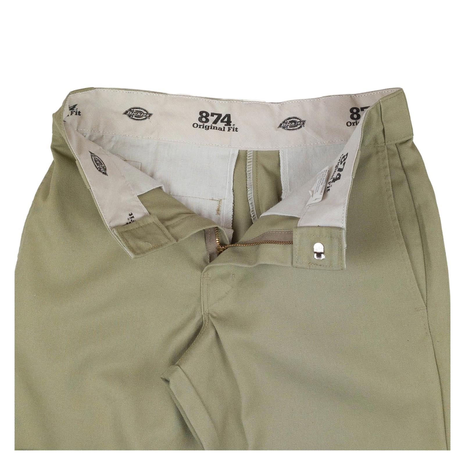 Dickies Dickies 874 Khaki Original Fit Work Pants Men W28 L30 – Durable Workwear workear RewearableUK