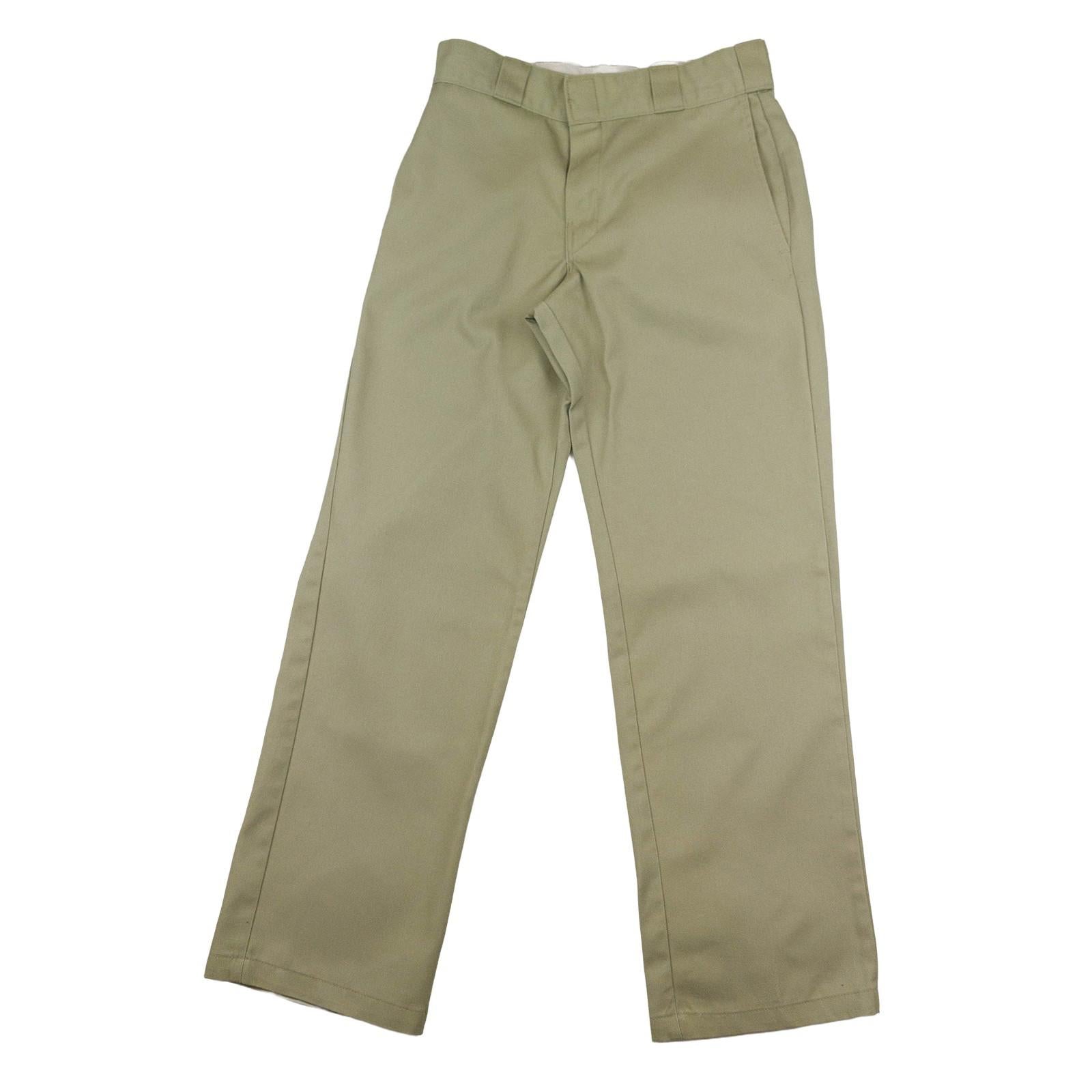 Dickies Dickies 874 Khaki Original Fit Work Pants Men W28 L30 – Durable Workwear workear RewearableUK