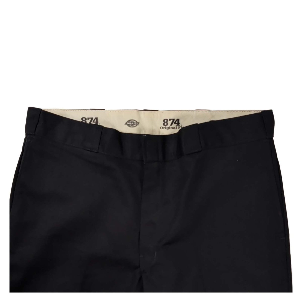 Dickies 874 Men's Original Fit Work Trousers W38 L30 Black – Workwear product photo 3 | RewearableUK