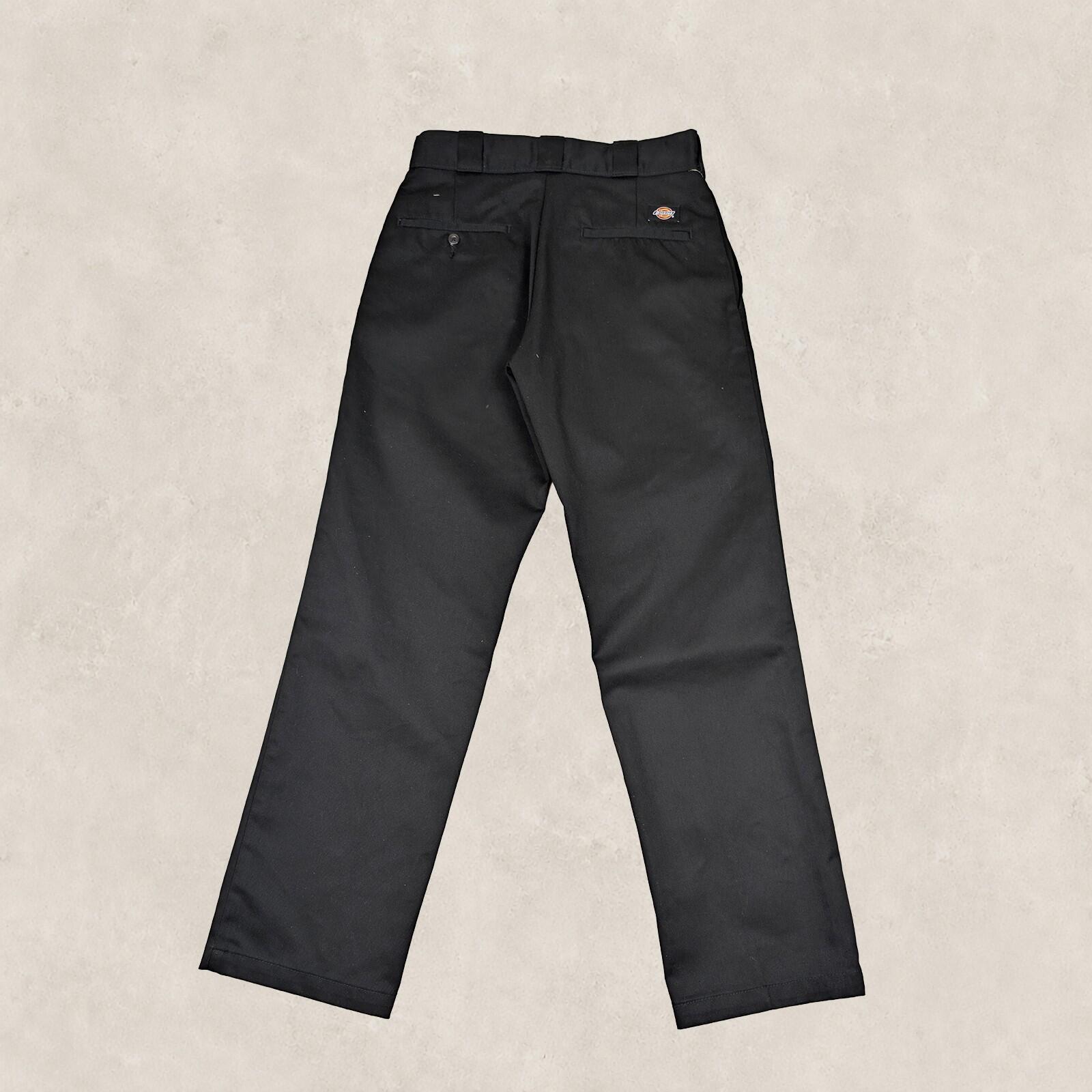 dickies 874 original fit mens black chinos work trousers size w 30 l 32 by Dickies – | RewearableUK