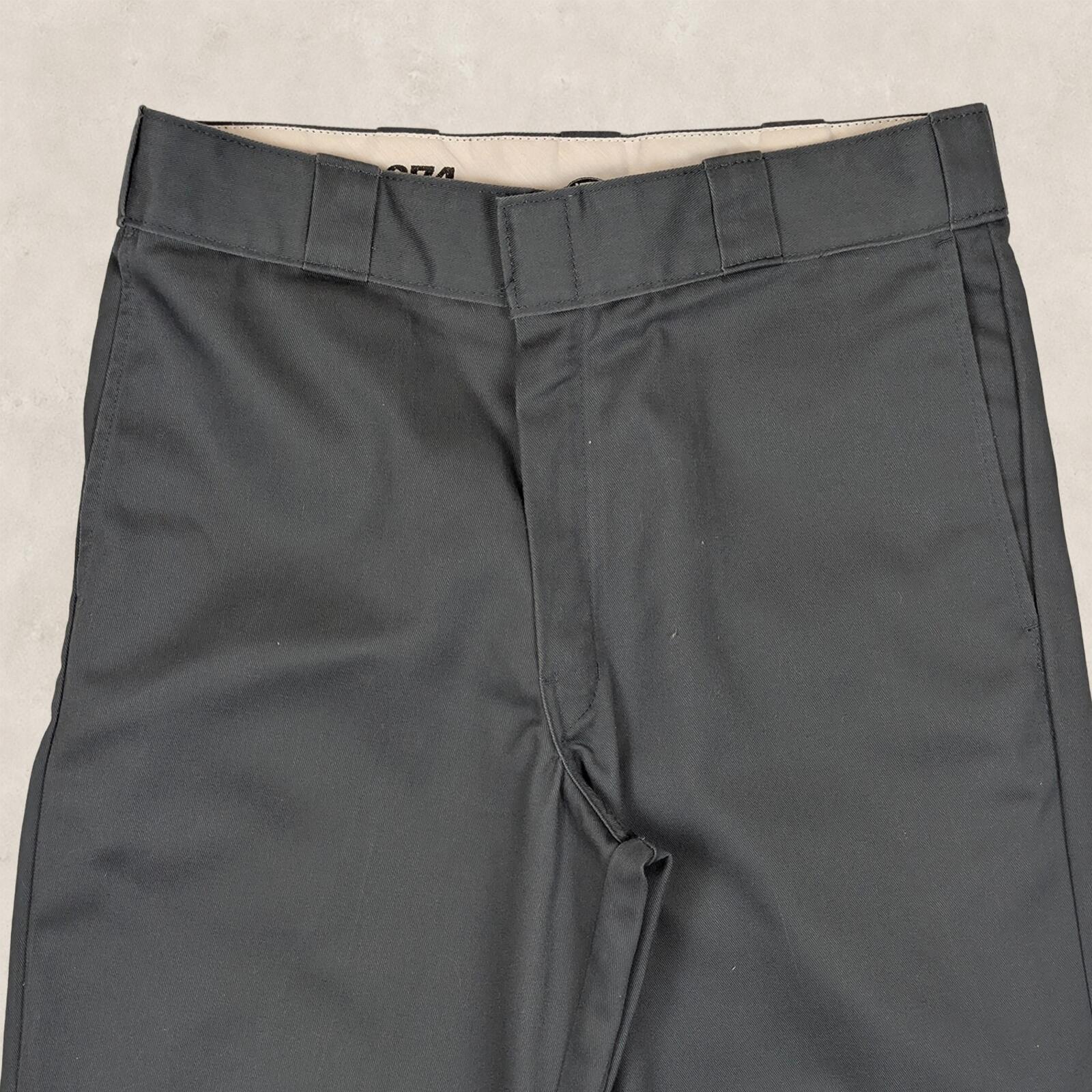 dickies 874 original fit mens work trousers charcoal grey size w 32 l 34 by Dickies – | RewearableUK