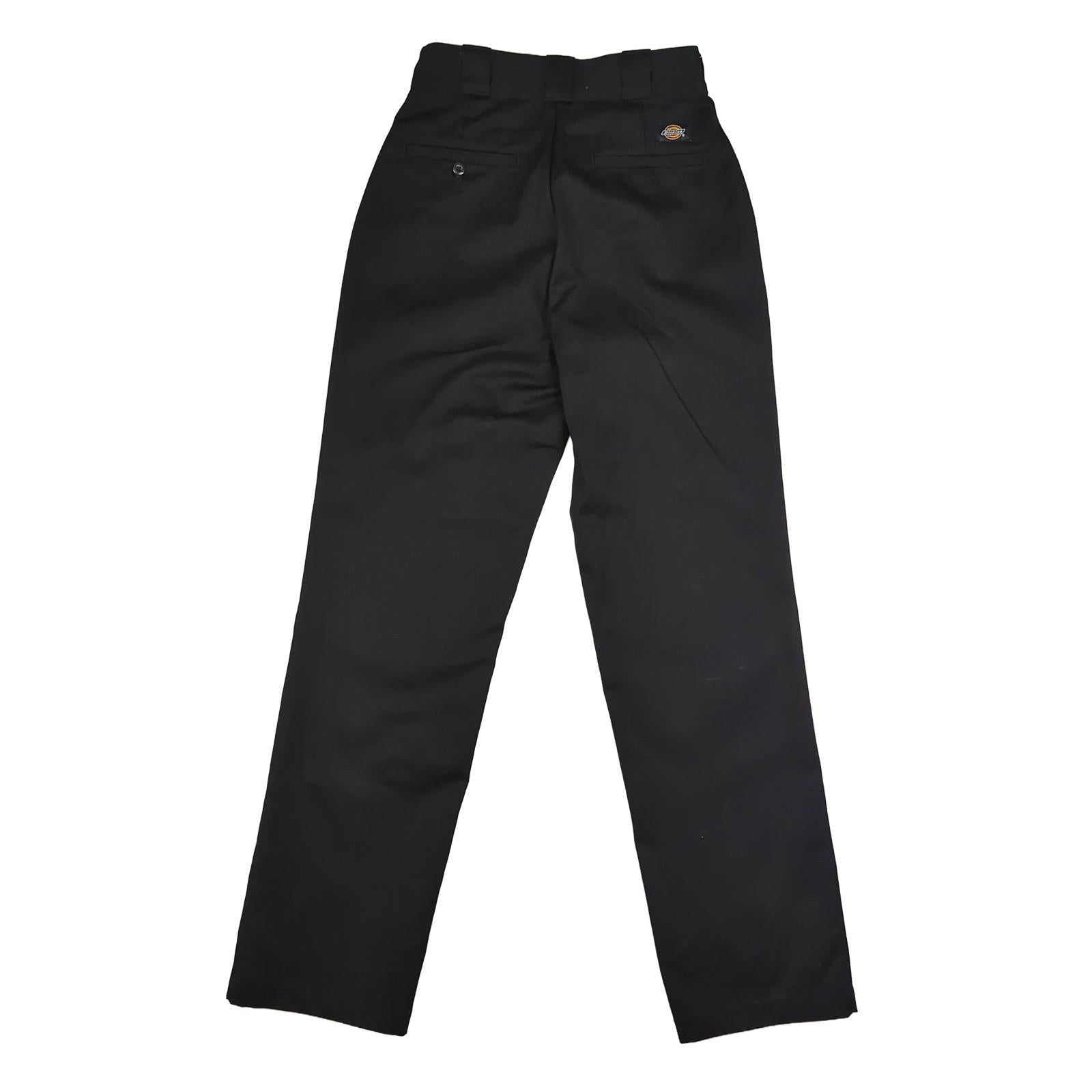 Dickies Dickies 874 Original Fit Work Pants Black W26 L32 Classic Icons Trousers workear RewearableUK