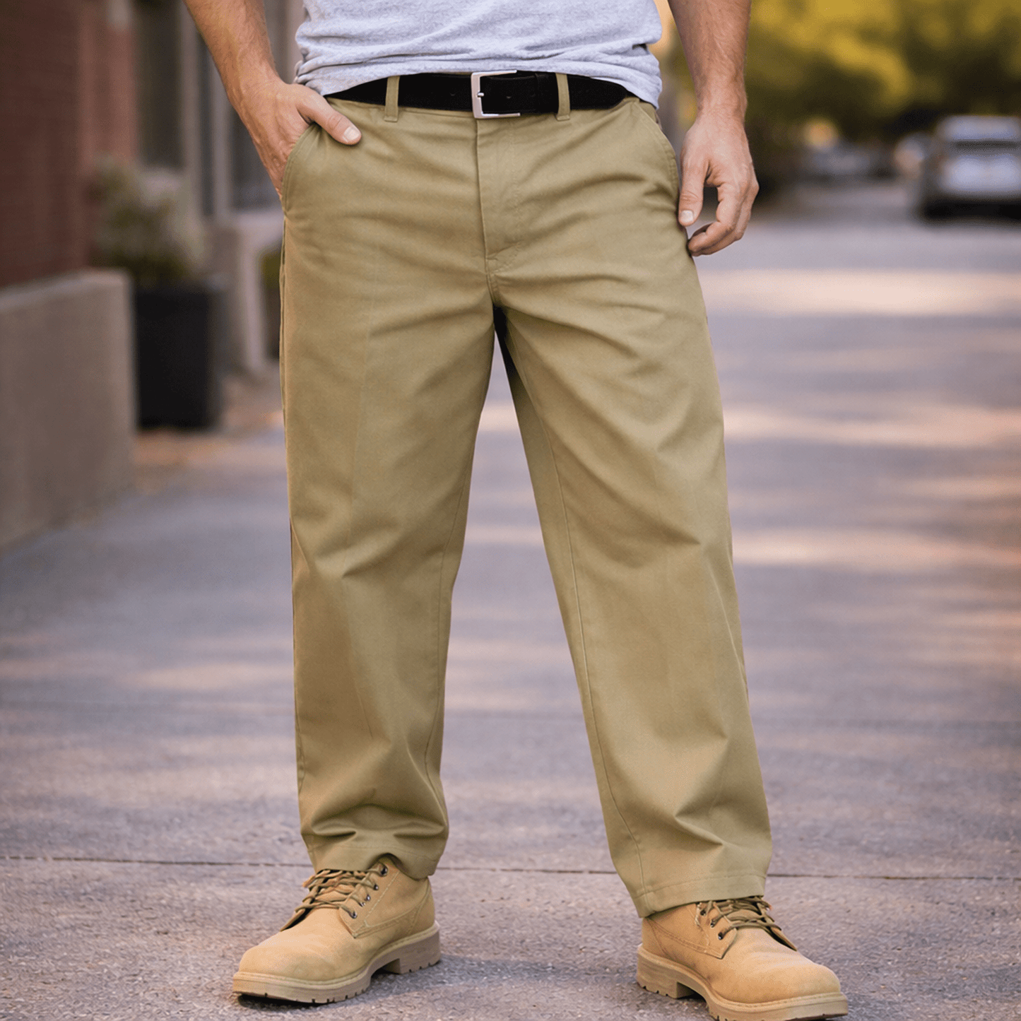 Dickies 874 Original Fit Work Pants Khaki Beige | Men's W30 L30 by Dickies – workear | RewearableUK