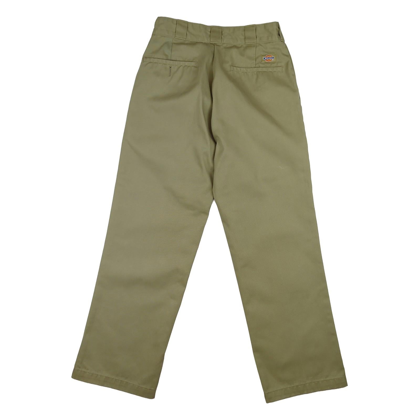 Dickies Dickies 874 Original Fit Work Pants Khaki Beige W30 L30 Mens Trousers Durable workear RewearableUK