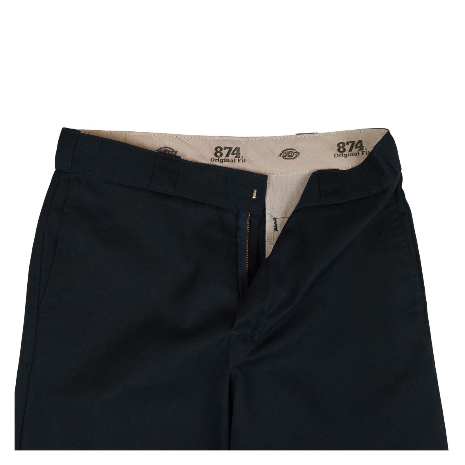 Dickies Dickies 874 Original Fit Work Pants - Navy W34 L32 workear RewearableUK