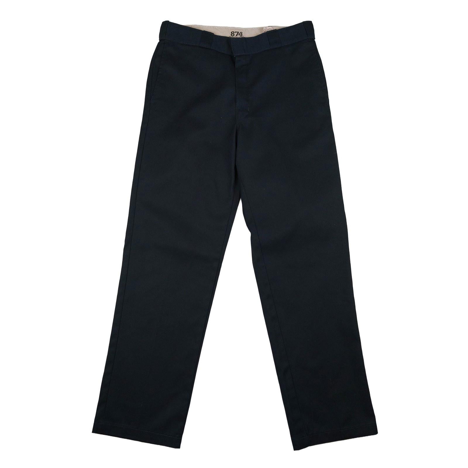 Dickies Dickies 874 Original Fit Work Pants - Navy W34 L32 workear RewearableUK