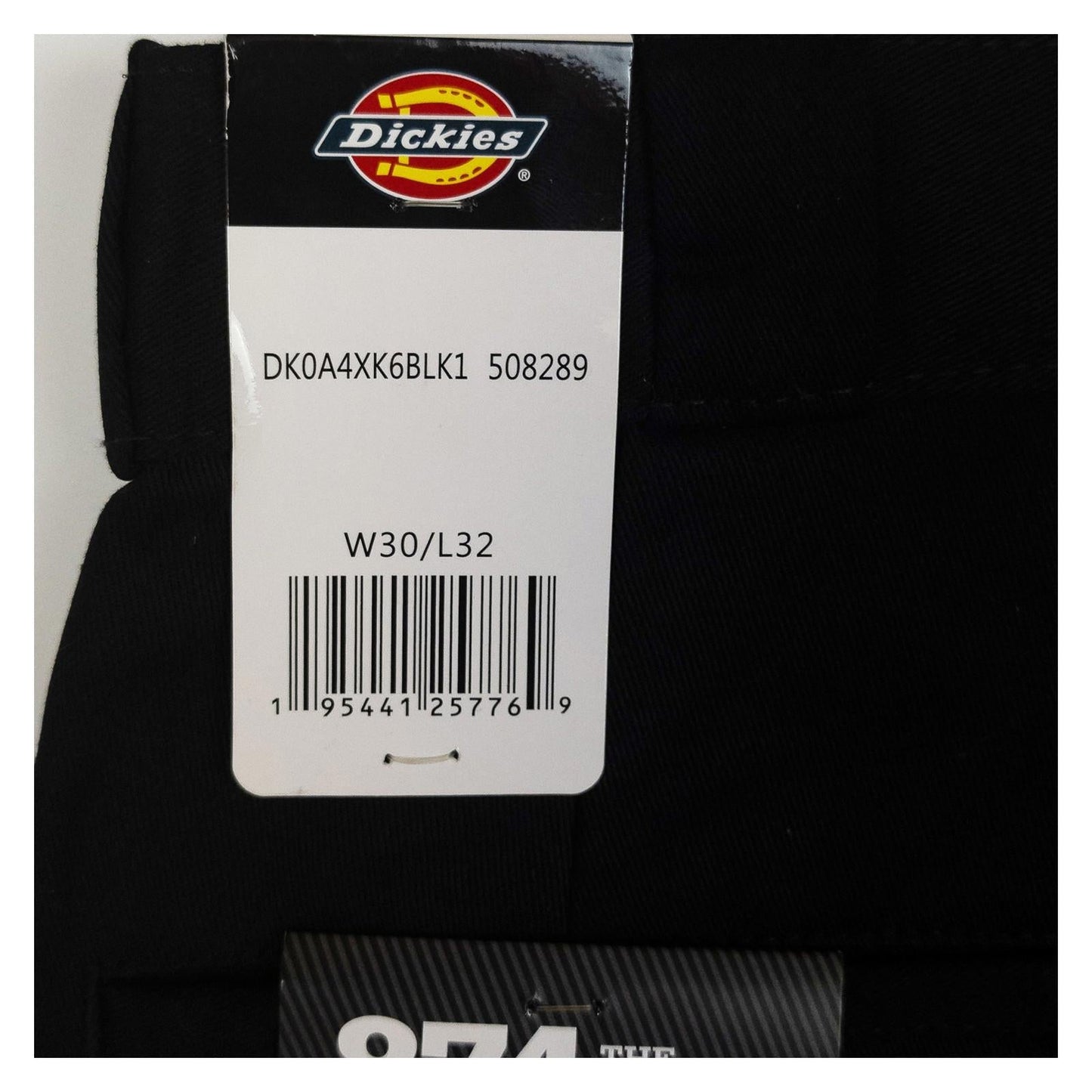 Dickies 874 Original Work Trousers W30 L32 Black Chino Pants New Tags Skater by Dickies – | RewearableUK