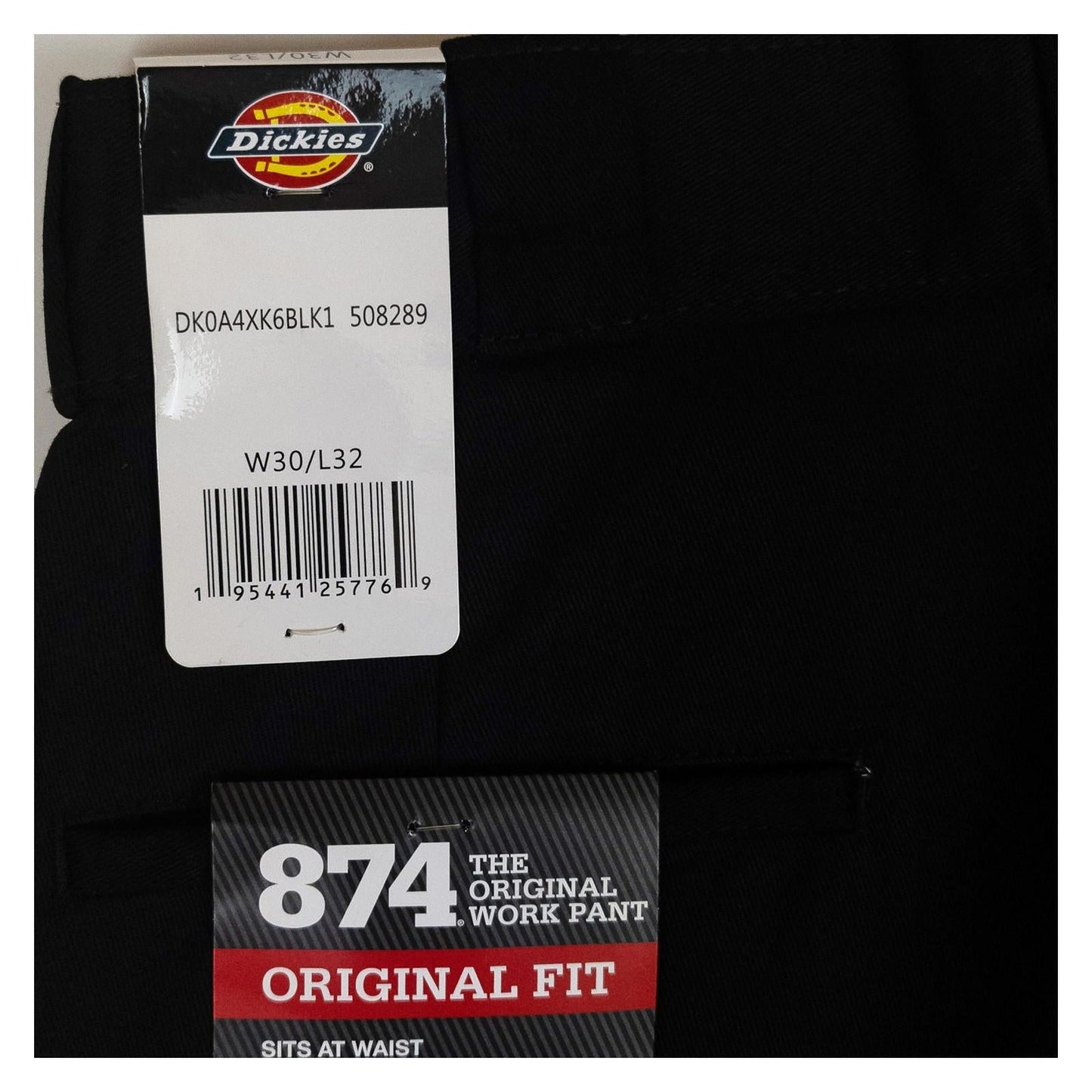 Dickies 874 Original Work Trousers W30 L32 Black Chino Pants New Tags Skater by Dickies – | RewearableUK