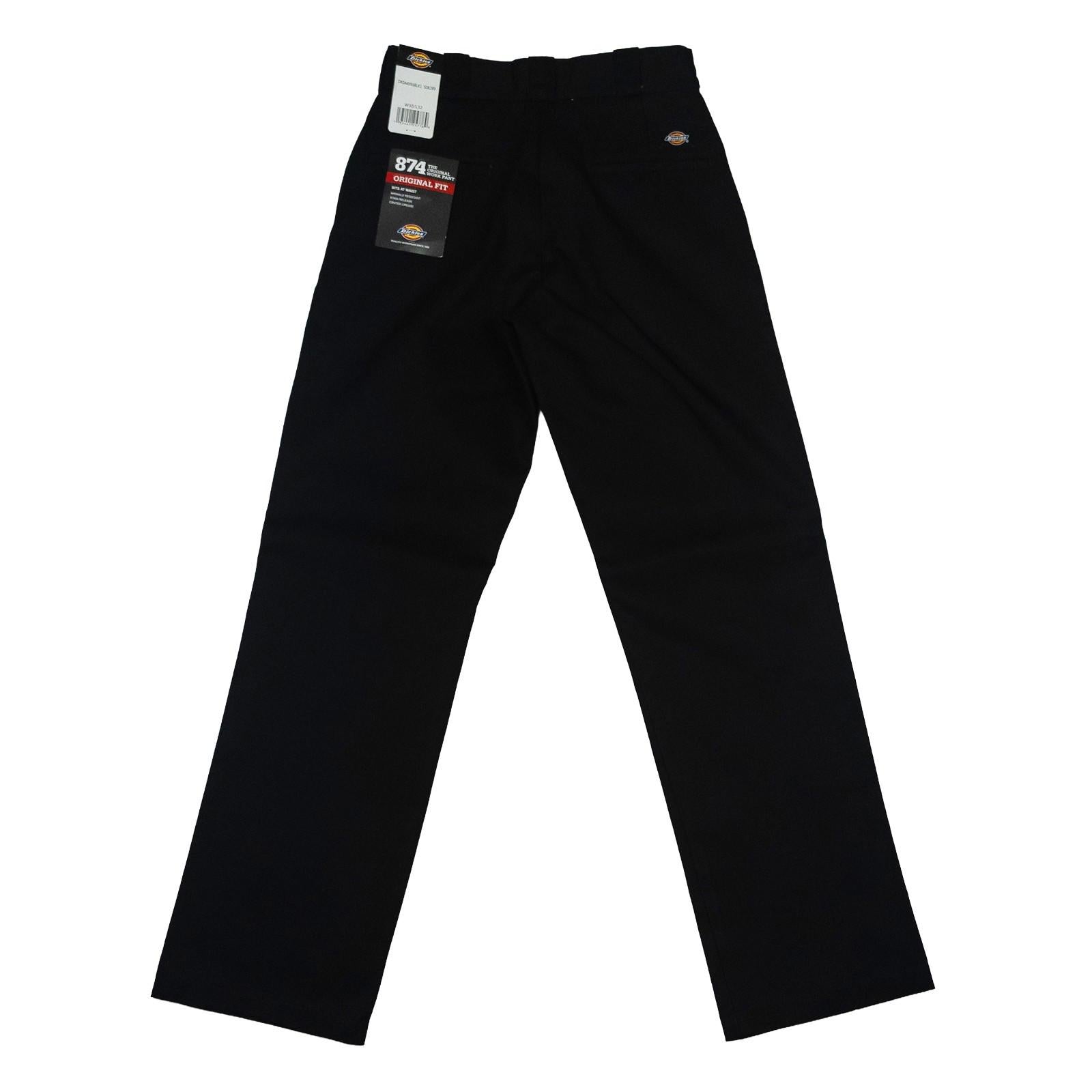 Dickies 874 Original Work Trousers W30 L32 Black Chino Pants New Tags Skater by Dickies – | RewearableUK