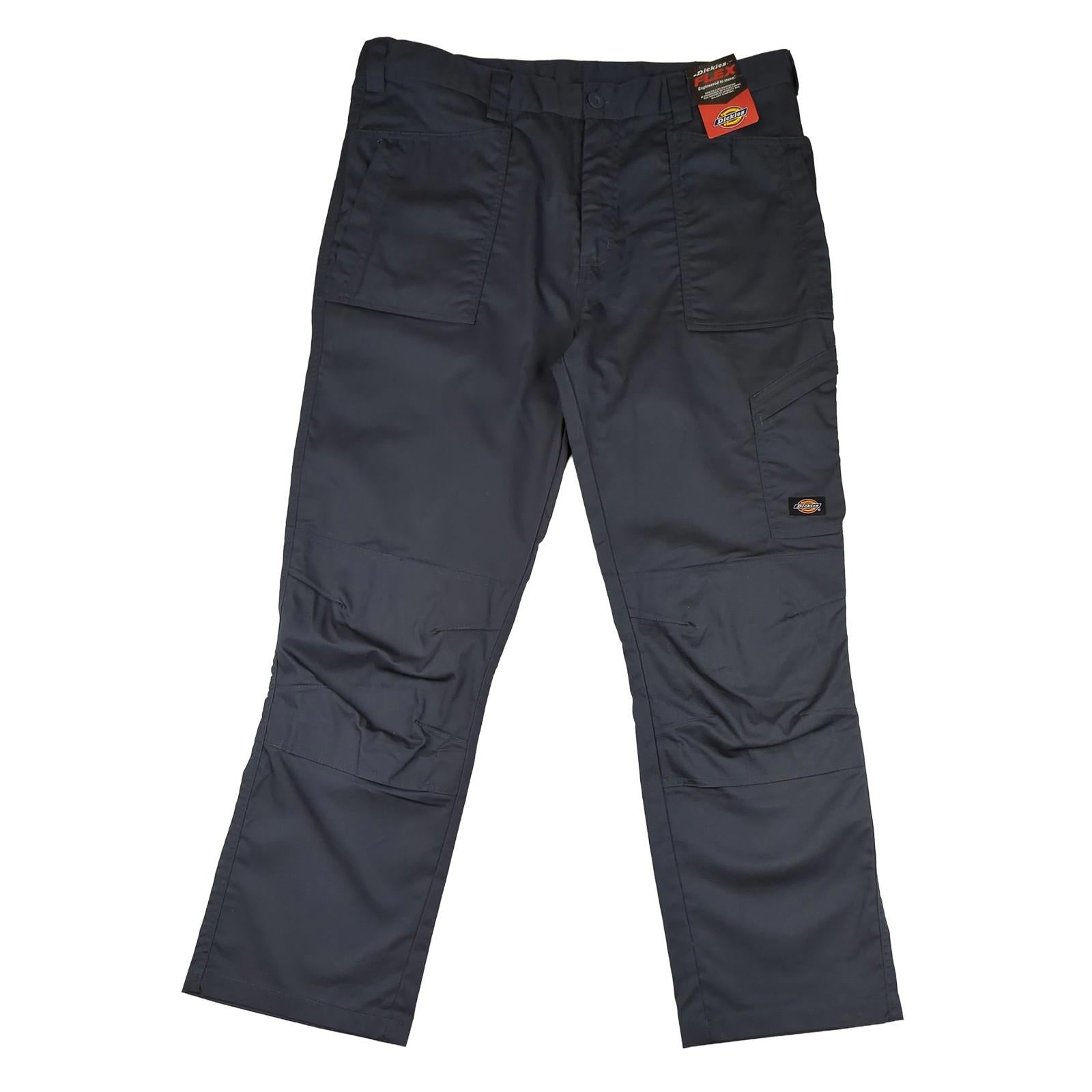 Dickies Dickies Action Flex Work Trousers Cargo Pants Grey Men's 40 R NWT TR2025 workear RewearableUK
