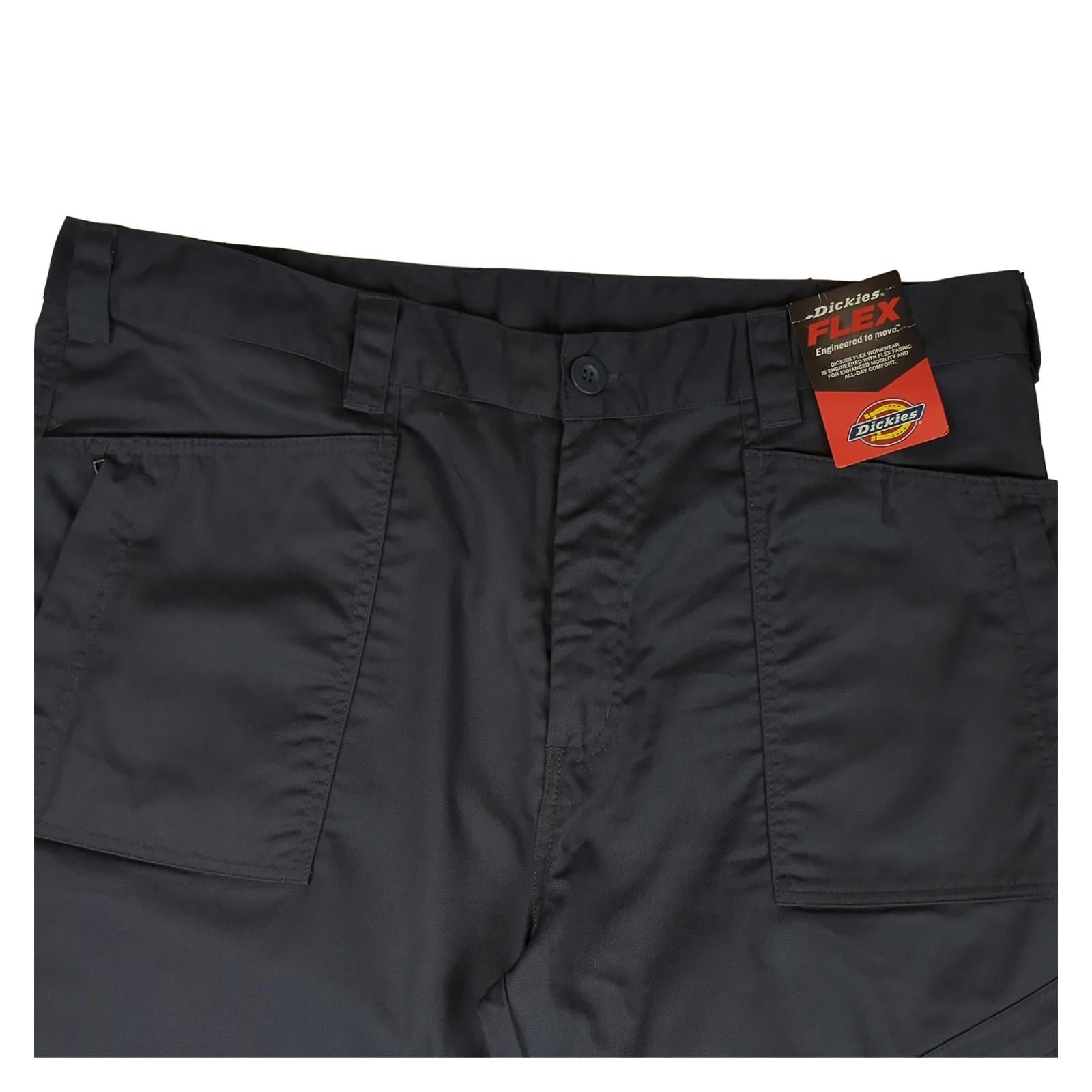 Dickies Dickies Action Flex Work Trousers Cargo Pants Grey Men's 40 R NWT TR2025 workear RewearableUK