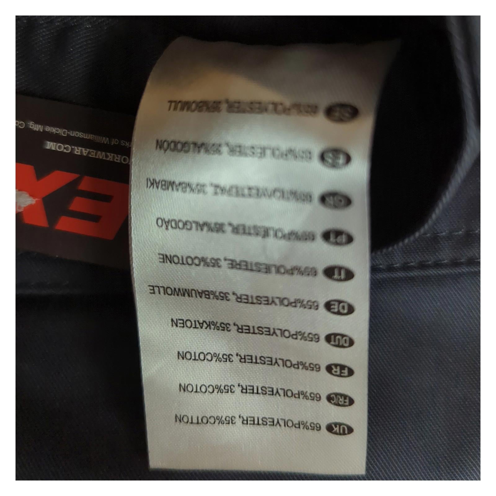 Dickies Dickies Action Flex Work Trousers Cargo Pants Grey Men's 40 R NWT TR2025 workear RewearableUK