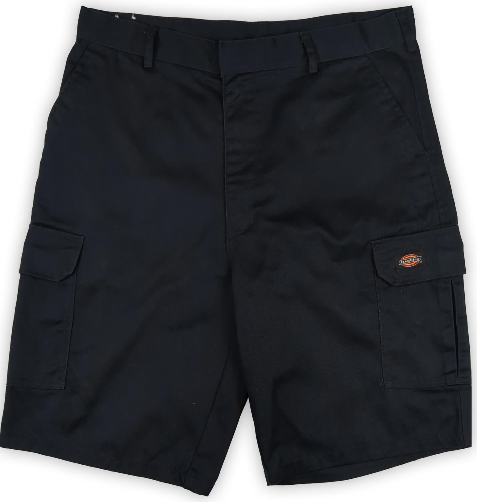 Dickies Dickies Black Cargo Shorts 44 – Workwear Utility – Durable Polyester - Cotton Blen workear RewearableUK