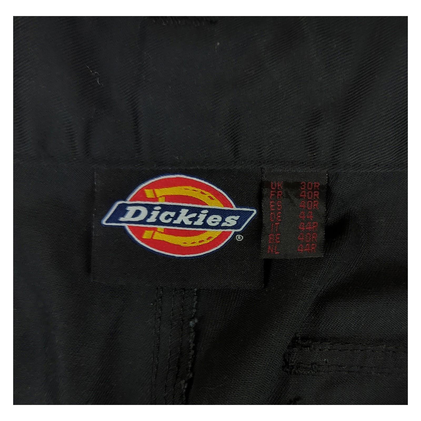 Dickies Dickies black cargo work trousers 30R polycotton ED24/IT RewearableUK
