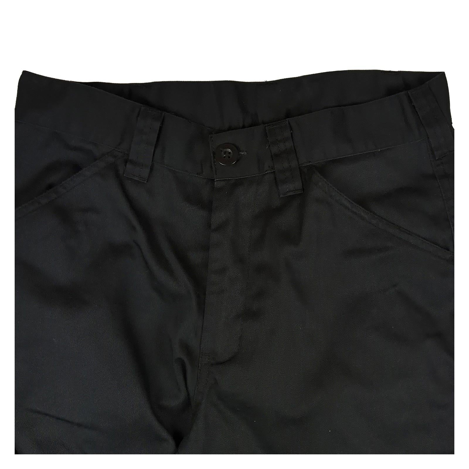 Dickies Dickies black cargo work trousers 30R polycotton ED24/IT RewearableUK