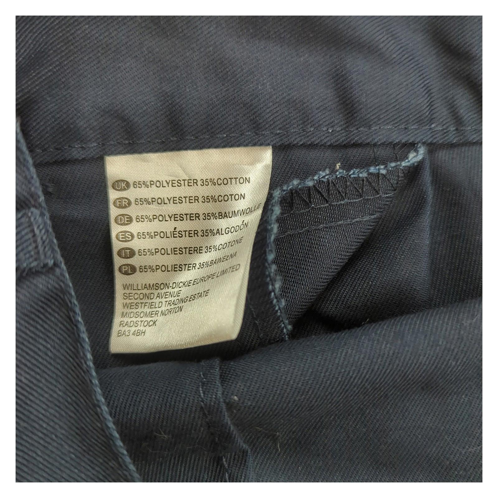 Dickies Dickies Black Cargo Work Trousers Men’s 36T Utility Pockets Durable workear RewearableUK