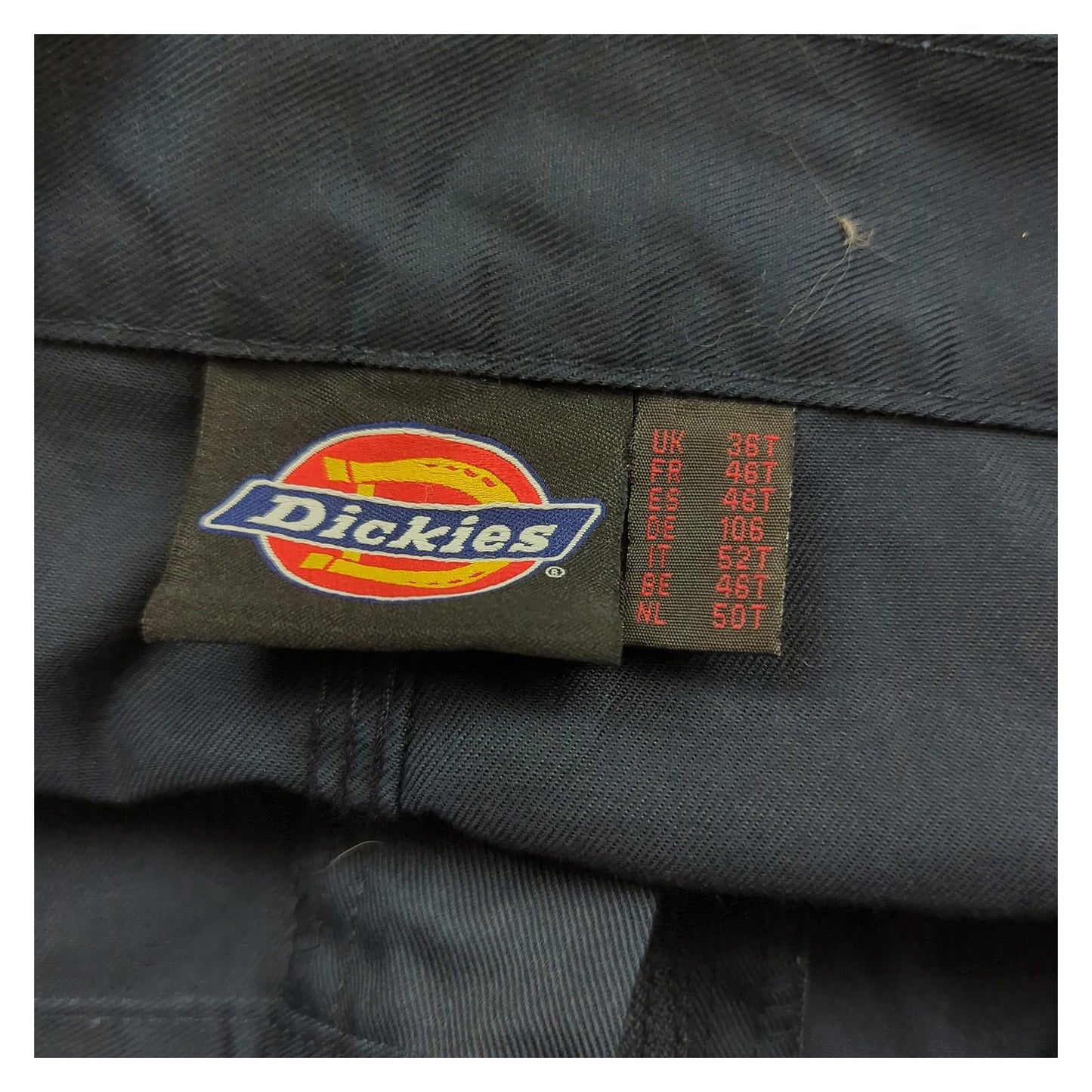 Dickies Dickies Black Cargo Work Trousers Men’s 36T Utility Pockets Durable workear RewearableUK