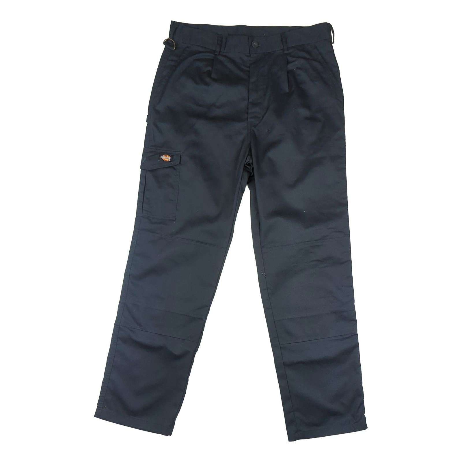Dickies Dickies Black Cargo Work Trousers Men’s 36T Utility Pockets Durable workear RewearableUK