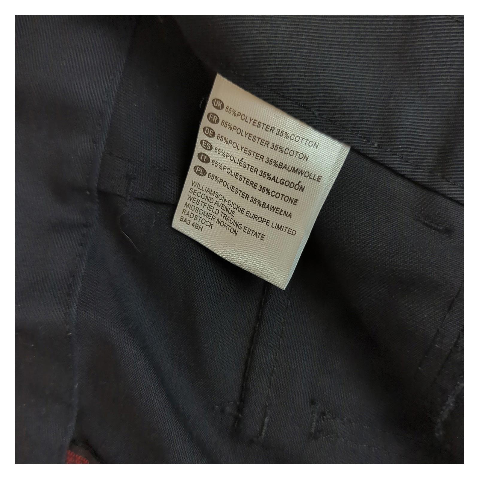 Dickies Dickies Black Cargo Work Trousers Utility Combat Pants Size 38 S Regular Fit workear RewearableUK